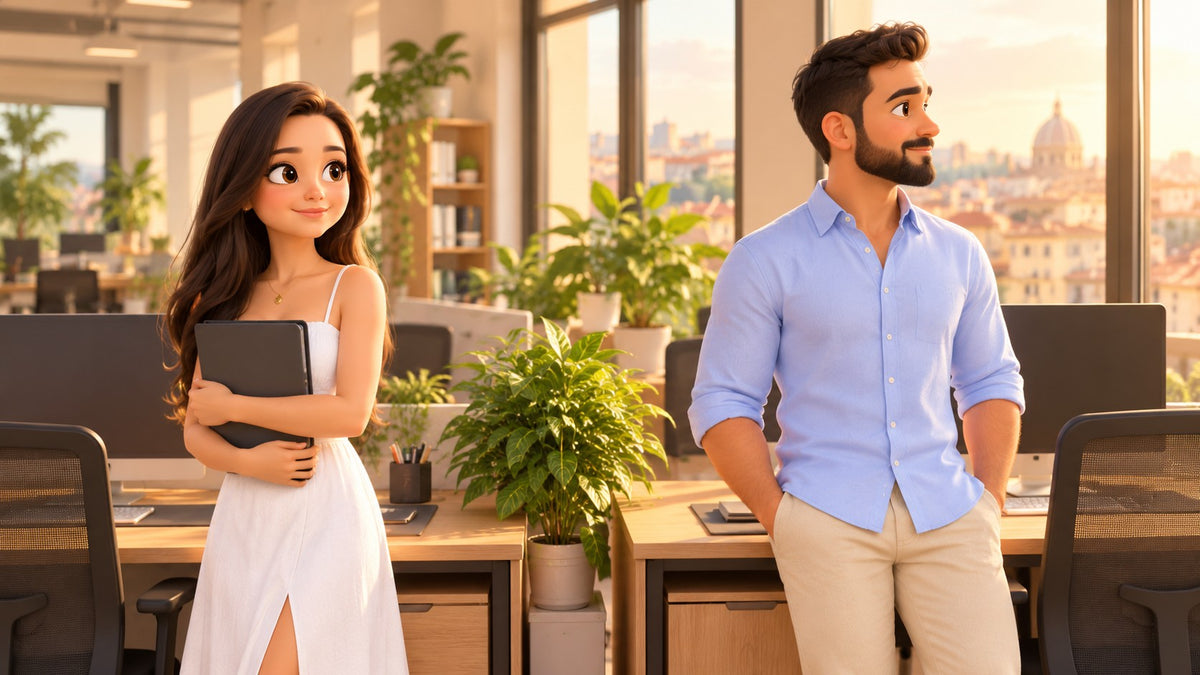 Votre histoire d'amour en film d'animation